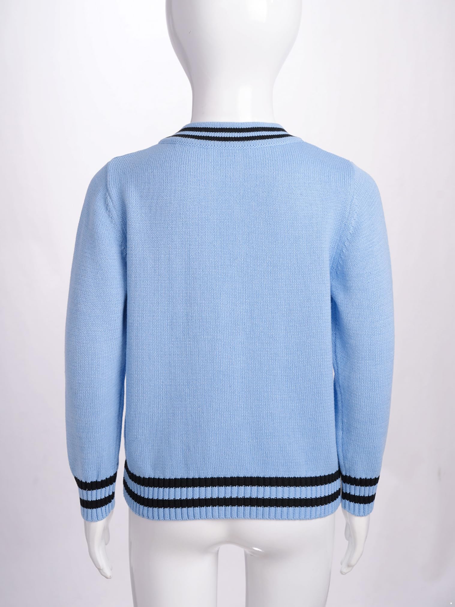 Boys School Cardigan Sweater - V Neck Knit Jumper for Kids | School Uniform & Casual Wear