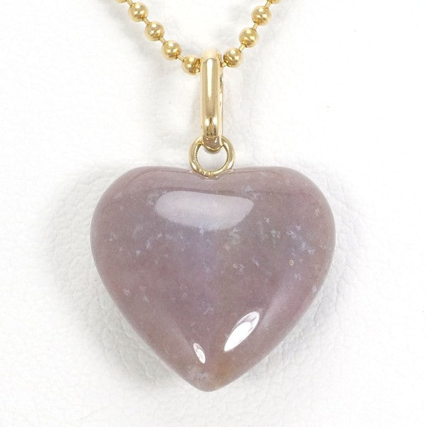 18K Yellow Gold Natural Stone Necklace for Women - Elegant Handmade Jewelry Gift for Birthday, Anniversary & Special Occasions