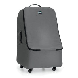 Chicco Car Seat Travel Bag - Durable & Lightweight Anthracite Gray for Airplane, Road Trips & Baby Gear Protection