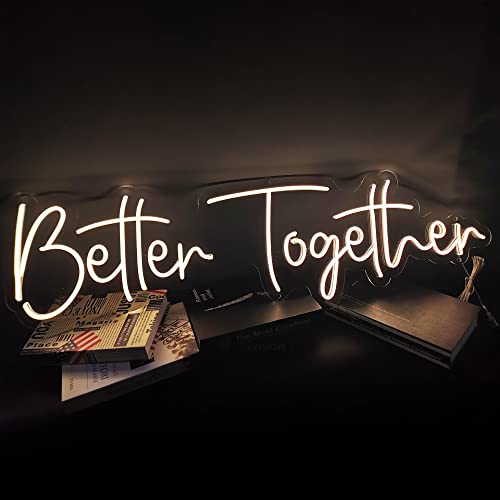 Custom LED Neon Signs for Bedroom Wall Decor - Personalized Neon Lights for Wedding, Birthday Party, Bar & Home Decor (35 Inch, 2 Line Text) - Perfect for Living Room, Nursery, Office & Retail Store Displays
