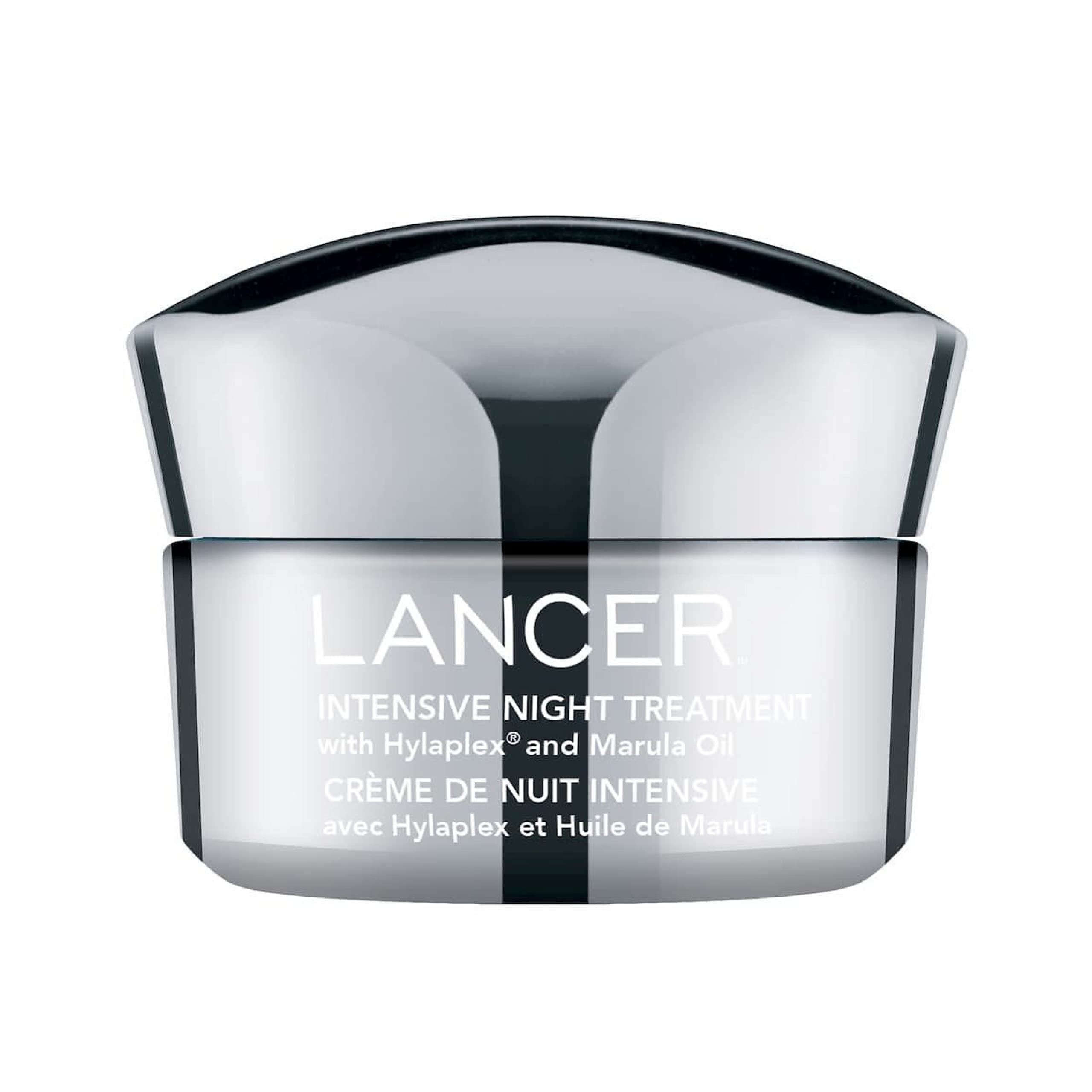 Lancer Skincare Intensive Night Treatment with Hylaplex & Marula Oil - Anti-Aging Moisturizer for Dry Skin, 1.7 Fl Oz - Perfect for Nighttime Skincare Routine & Wrinkle Reduction