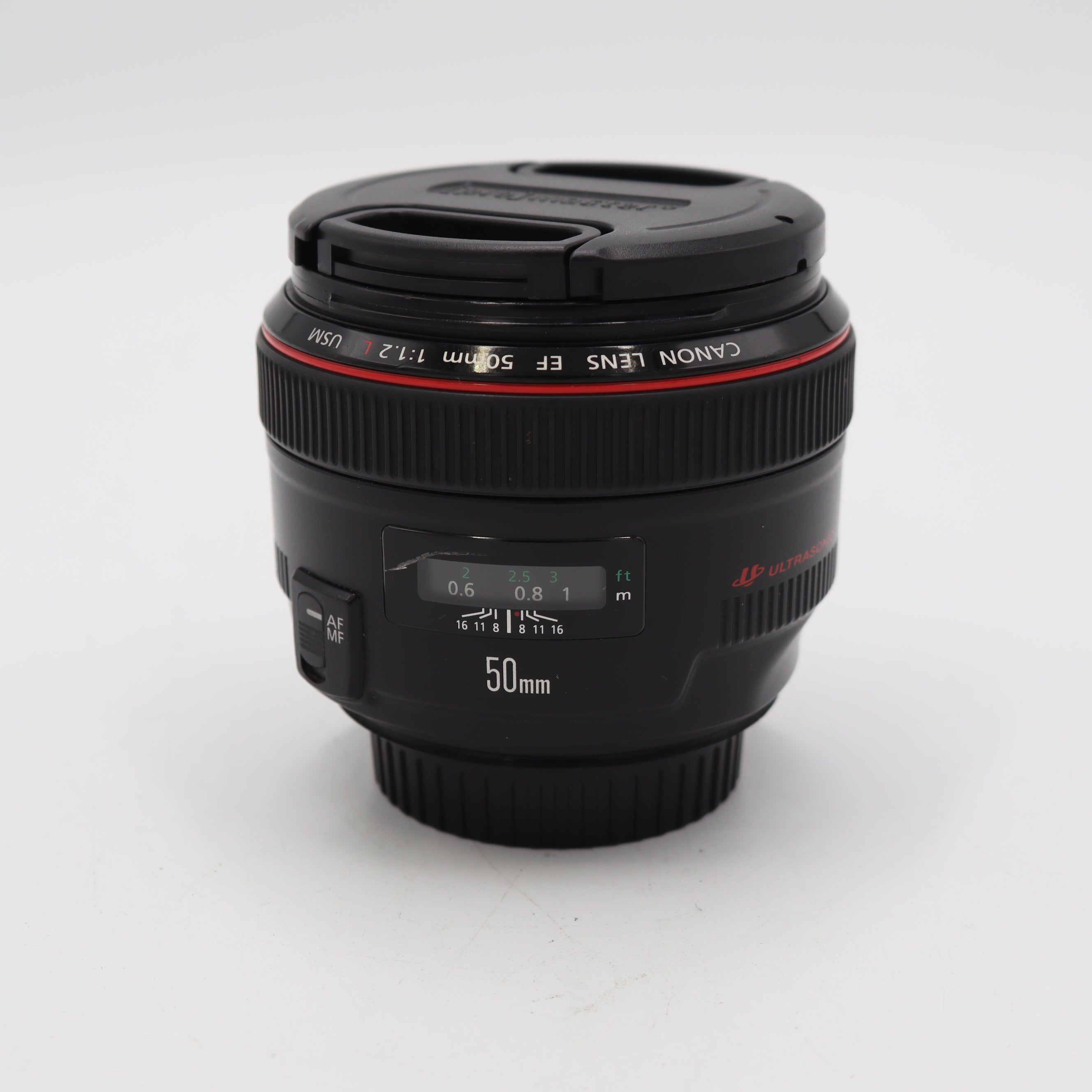 Canon EF 50mm f/1.2L USM Lens - Professional Fast Aperture Prime Lens for DSLR Cameras - Perfect for Portrait, Wedding & Low Light Photography (Used)