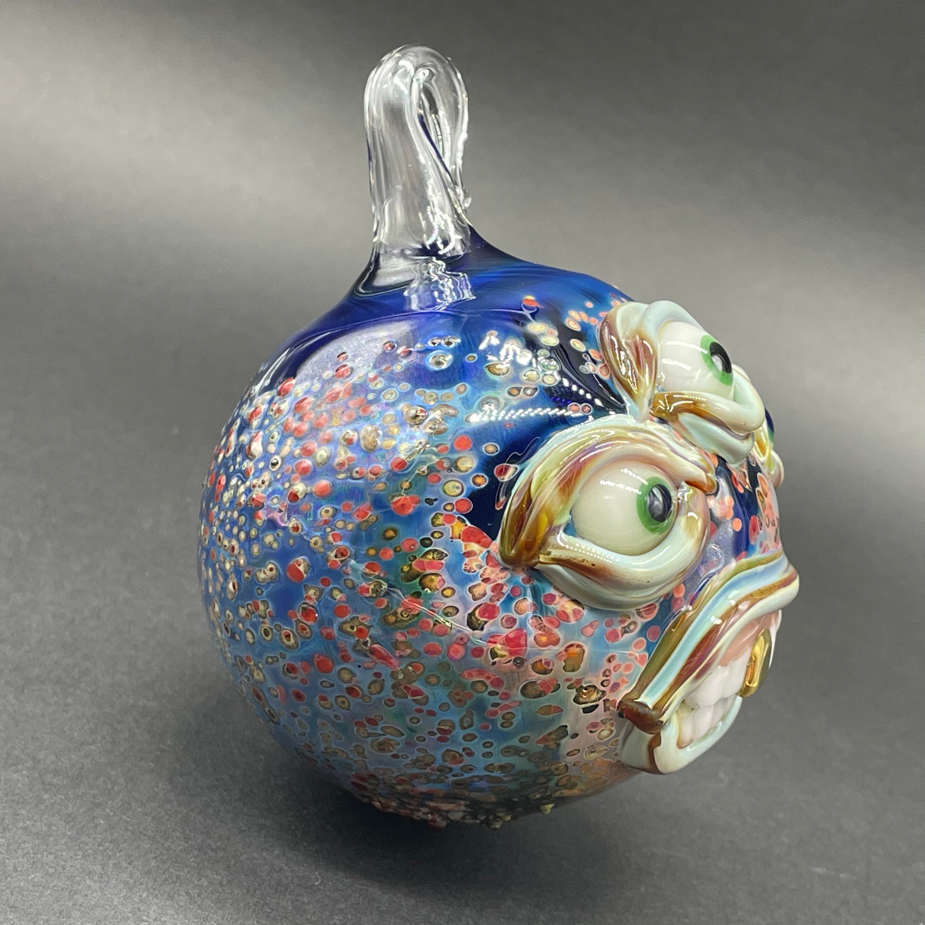 Triclops Ornament - Unique 3-Eyed Monster Decor for Home, Office & Halloween | Handmade Resin Figurine for Collectors & Fantasy Lovers