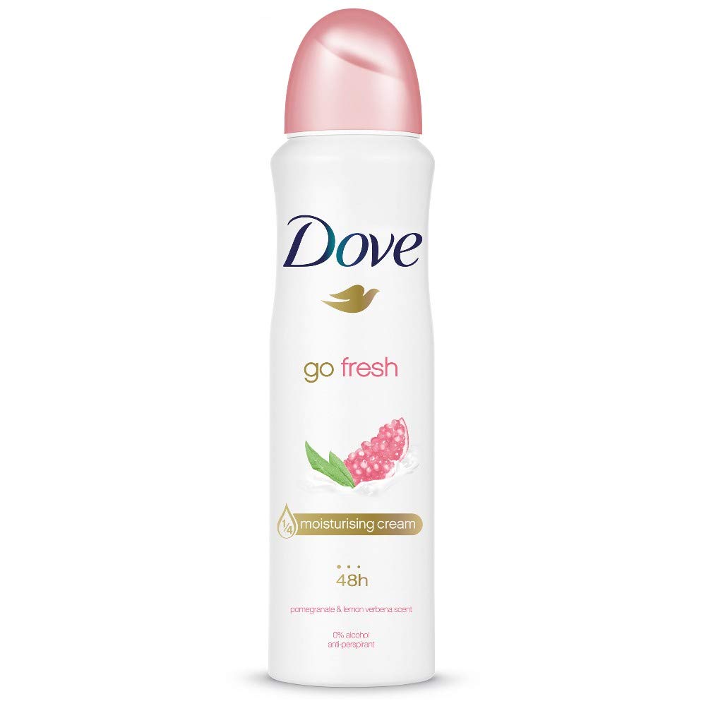 Dove Go Fresh Body Spray 6-Pack for Women | Refreshing Cucumber & Green Tea Scent | Long-Lasting Fragrance | Perfect for Gym, Travel & Everyday Use