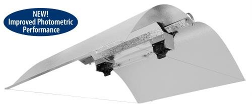 Sun System Grow Lights - Air-Cooled Metal Halide/HPS Reflector with 8