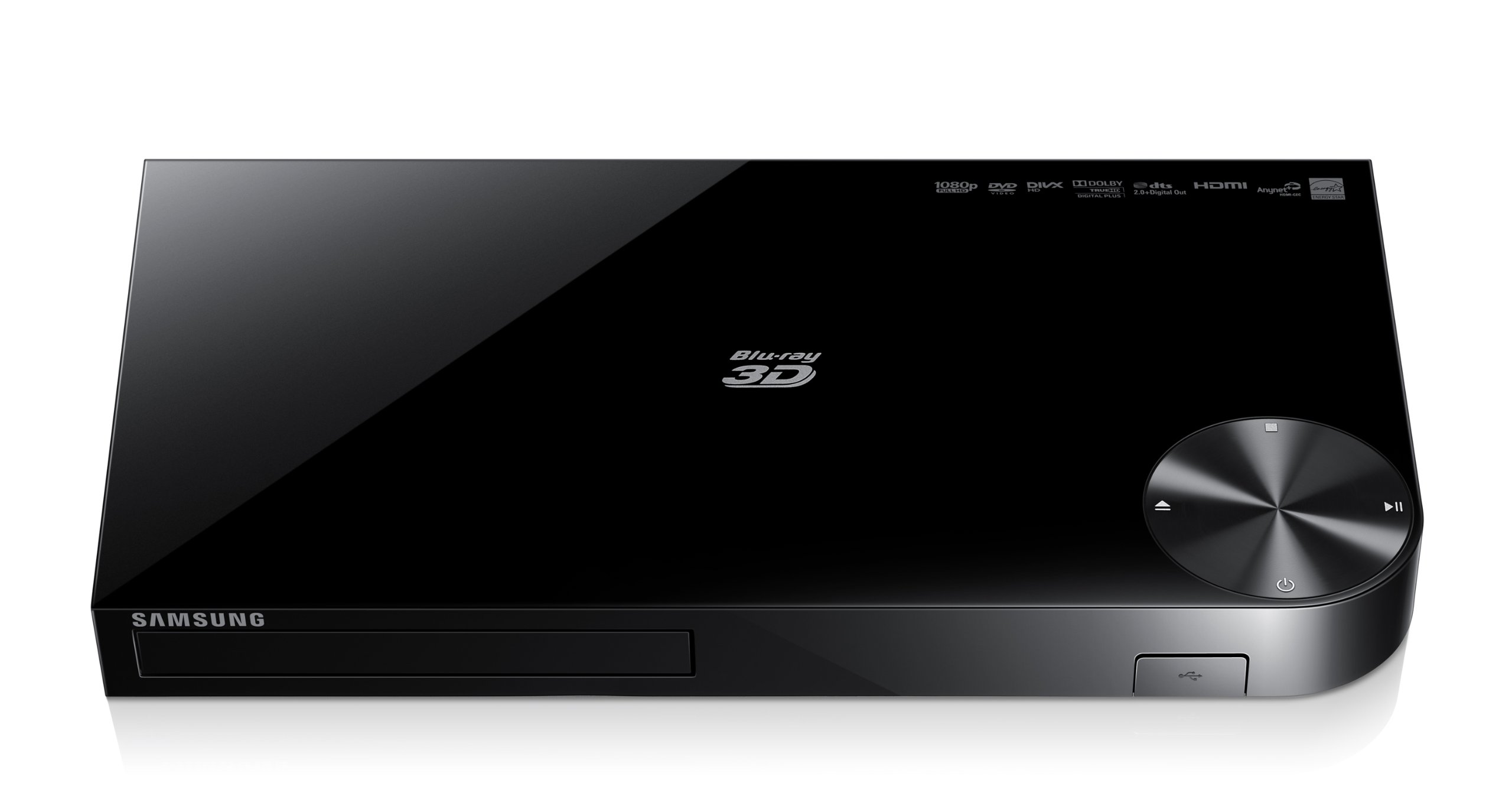 Samsung BD-H6500 3D Smart Blu-ray Player - Renewed 2014 Model | Wireless Streaming, Smart Hub, Full HD 1080p | Perfect for Home Theater & Movie Nights