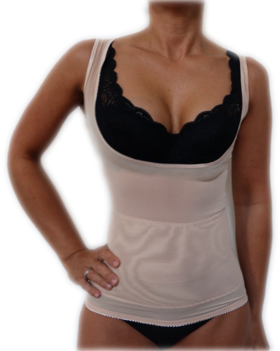 Envy New Body Shaper Top - Slimming Shapewear for Women (Nude) | Perfect for T-Shirts, Dresses & Everyday Wear