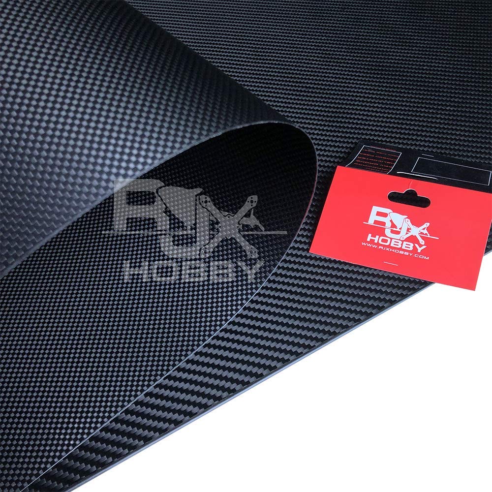 3K Full Carbon Fiber Plate 500x400x5mm - 5mm Thickness Matte Surface for DIY Projects, Automotive, Aerospace & Industrial Applications