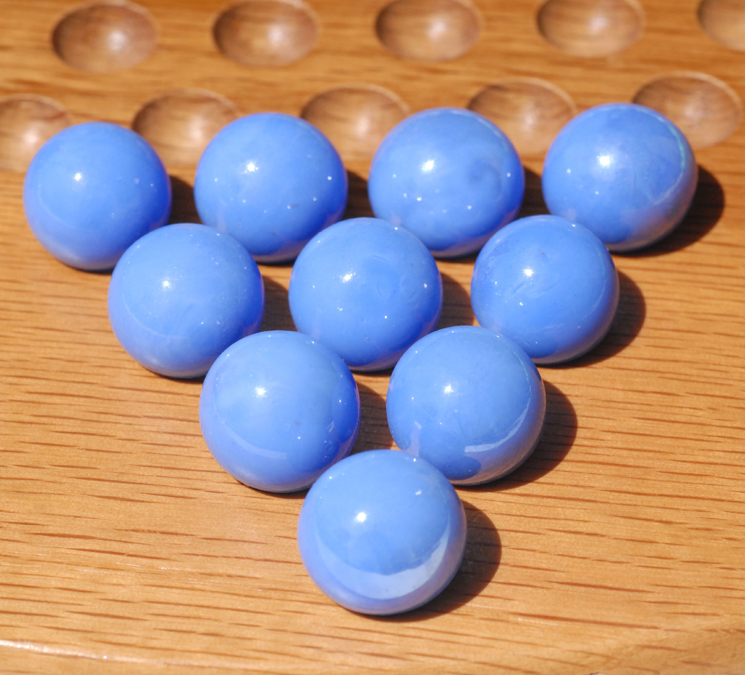 WE Games Replacement Glass Marbles for Chinese Checkers (60 Count) - Colorful Game Pieces for Board Games, Kids Toys & Family Game Night Accessories