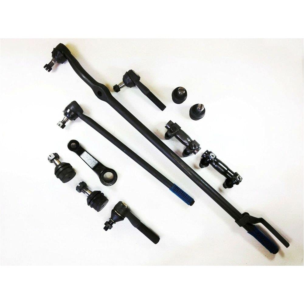 YOYODEER 11-Piece Suspension Kit - Ball Joints, Tie Rods, Pitman Arm for Smooth Steering & Control - Perfect for Off-Roading, Truck Maintenance & Auto Repairs