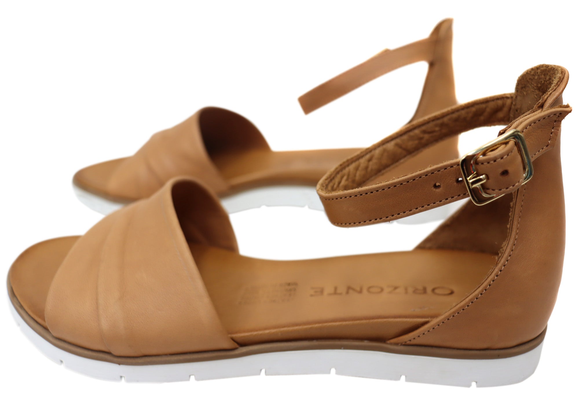 Orizonte Kasper Women's Comfortable European Leather Sandals - Stylish Summer Walking Shoes for Beach, Vacation & Casual Outings