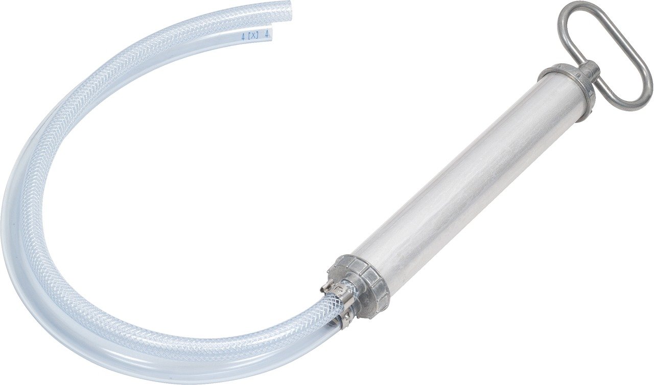 KS Tools 250ml Hand Pump - 2-Way Suction & Filling for Fluids & Oils