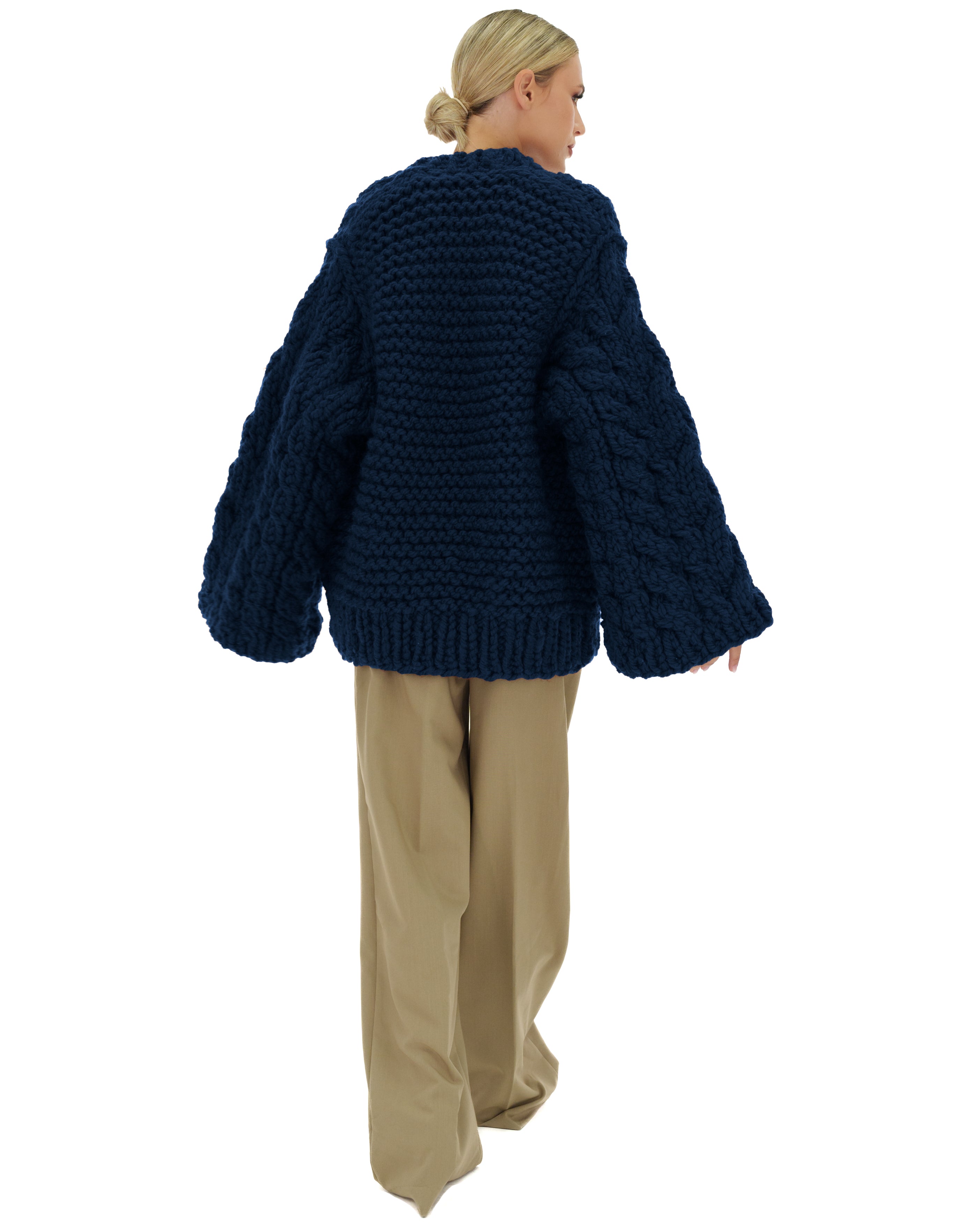 Cozy Cable Knit Cardigan Sweater for Women - Soft Chunky Knit Open Front Long Sleeve Wrap - Perfect for Fall, Winter & Layering Outfits