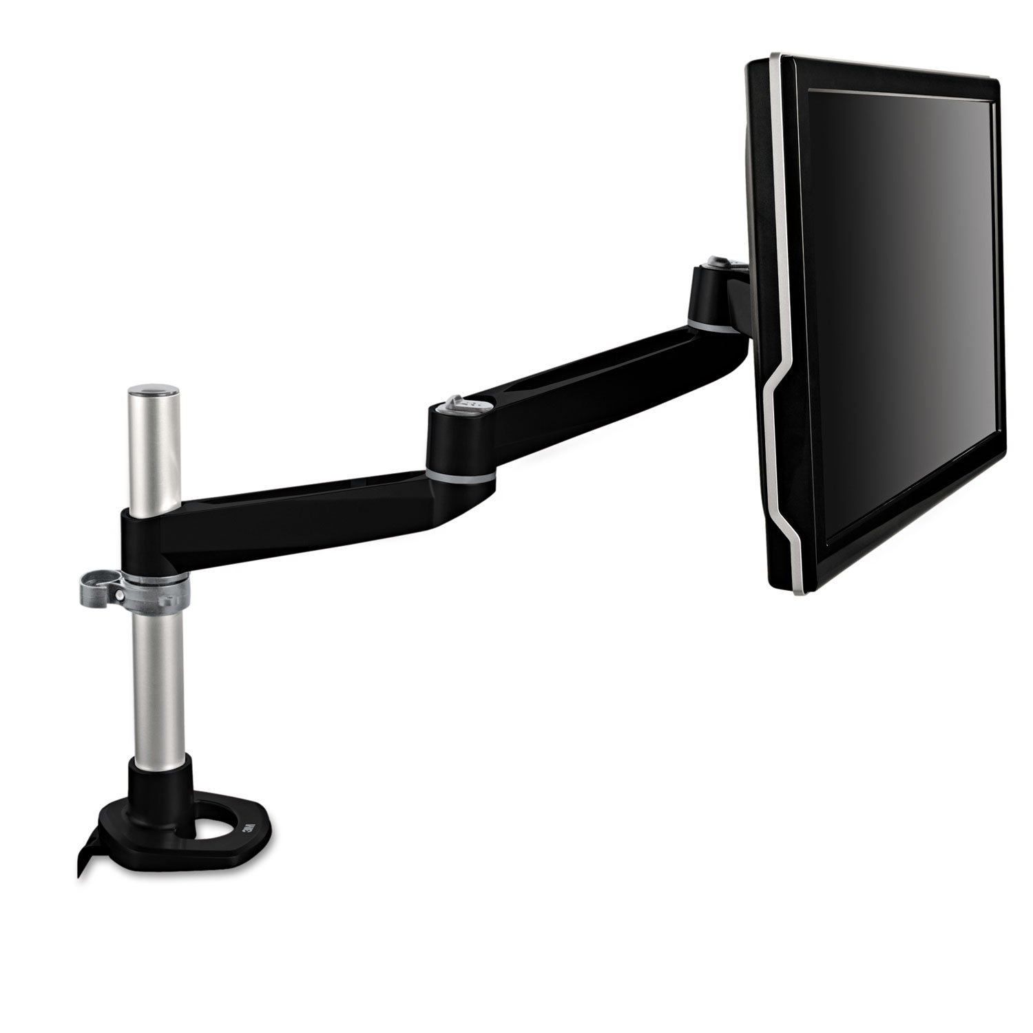 3M Dual-Swivel Monitor Arm - Adjustable Ergonomic VESA Mount for 13-27