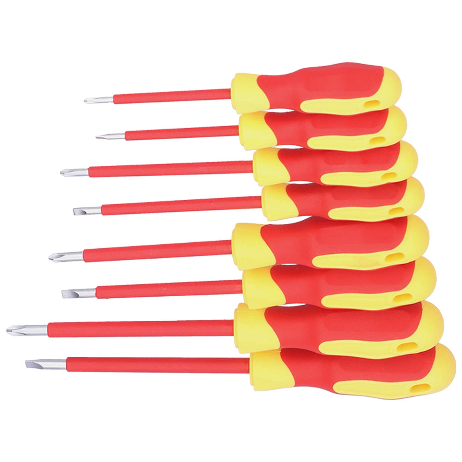 Professional Screwdriver Kit - Durable Pressure-Resistant Hardware Tools for Electricians & Industrial Use - Perfect for Home Repairs, DIY Projects & Professional Electrical Work