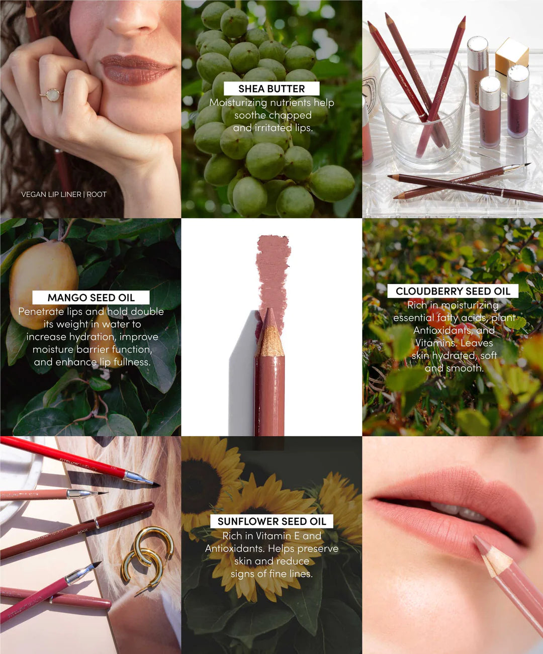 Fitglow Beauty Vegan Lip Liner - Natural & Cruelty-Free Lip Pencil for Long-Lasting Definition | Perfect for Everyday Wear & Special Occasions