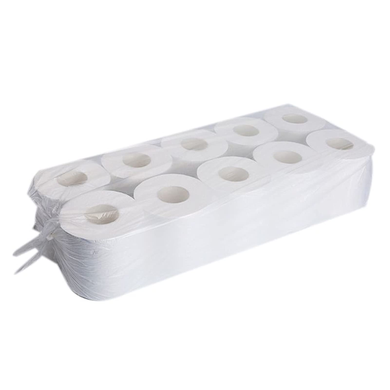 10 Rolls Ultra Soft 3-Ply Thickened Toilet Paper - Premium Wood Pulp Bath Tissue for Home & Office Use, Gentle on Skin (1 Pack) - Perfect for Everyday Comfort, Travel & Emergency Kits
