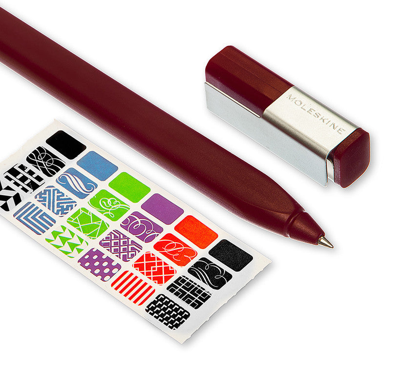 Moleskine Classic Roller Pen Plus 0.7mm - Premium Ballpoint Pen for Smooth Writing - Ideal for Journaling, Note Taking & Office Use