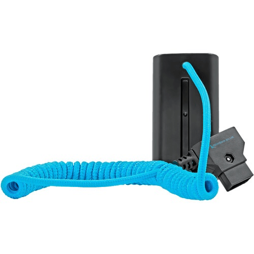 Kondor Blue D-Tap to Sony L Series Dummy Battery Power Cable - Compatible with Sony Cameras for Continuous Power Supply During Filming & Photography