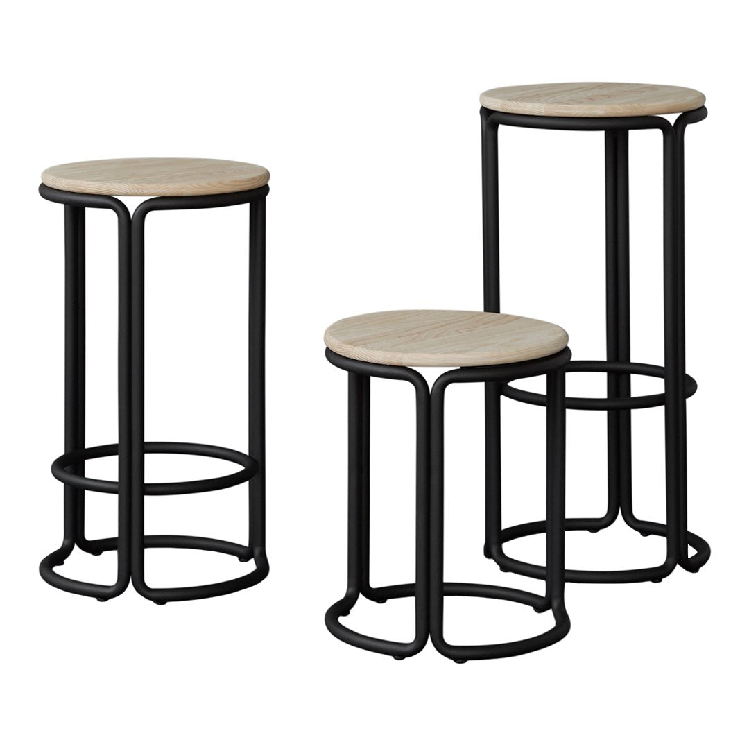 Premium Hardie Bar Stool - Modern Counter Height Stool with Back Support - Perfect for Kitchen Islands, Bars, and Dining Areas