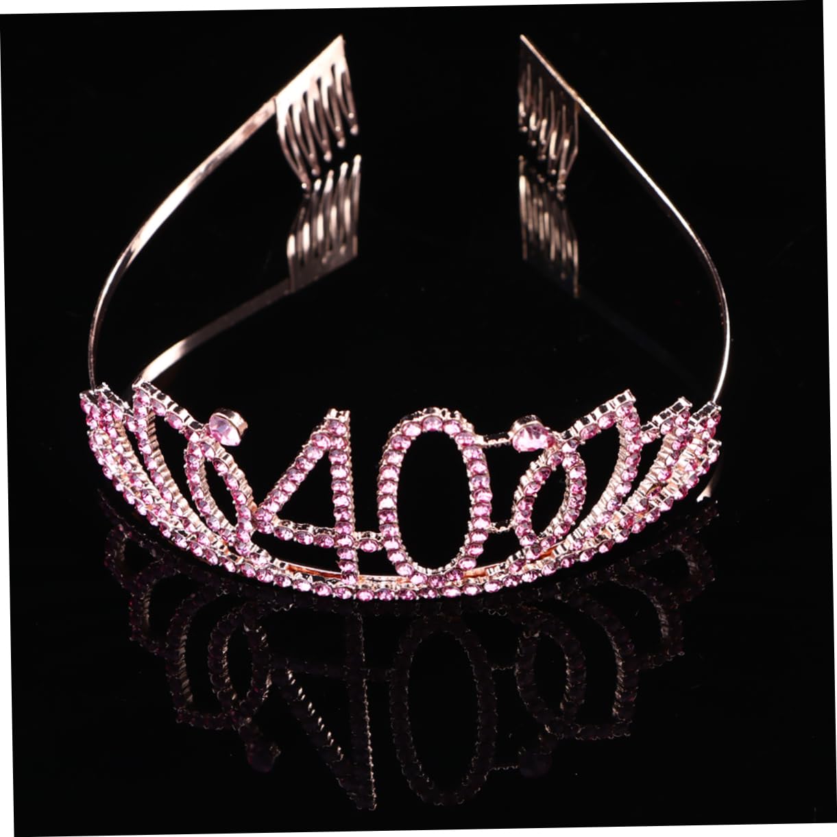Beavorty 3-Piece Elegant Bridal Hair Accessories Set - Wedding Tiara, Birthday Headband & Party Headdress for Women & Girls - Perfect for Bridal Showers, Birthday Celebrations & Special Occasions