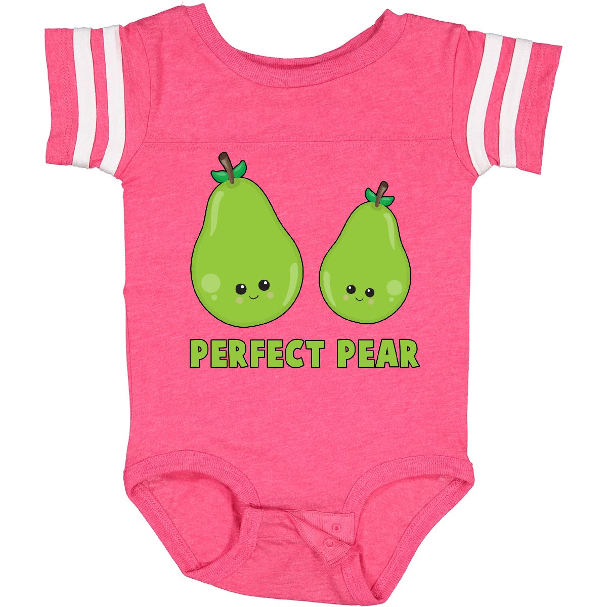 Inktastic Perfect Pear Outfit - Funny Fruit Pair Baby Bodysuit for Couples | Matching Family Pajamas, Photo Shoots & Cute Baby Gifts