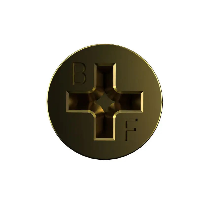 8G Chipboard Screws - Yellow Zinc Coated, PH2 Drive, Bremick Brand - Perfect for Woodworking, Furniture Assembly & DIY Projects