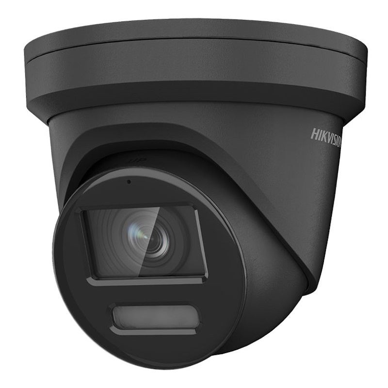 2CD2387G2H-LIU 8MP/4K ColorVu Hybrid Turret Security Camera - Black | Outdoor/Indoor Surveillance for Home & Business Security
