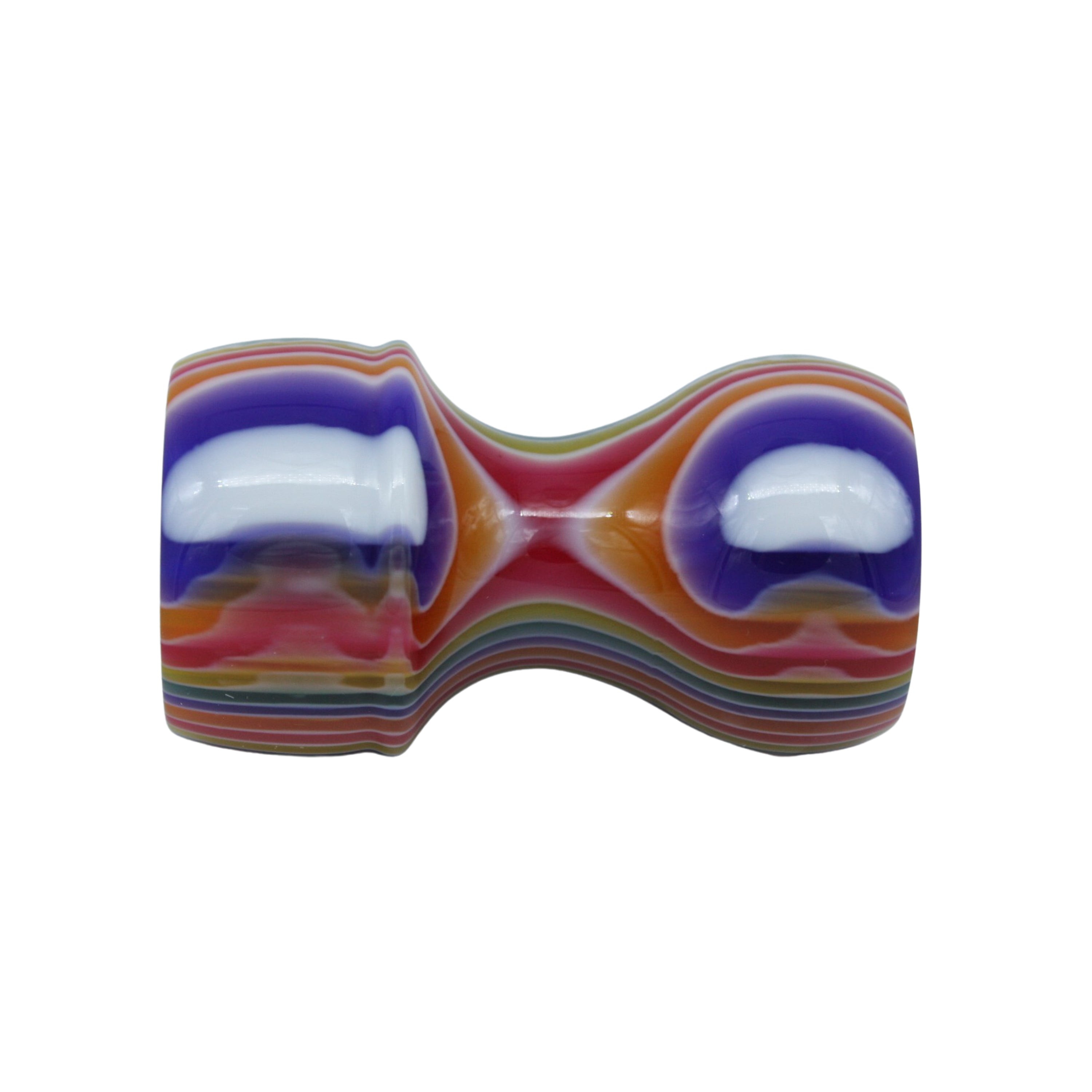 Handmade Candy Stripe Shaving Brush Handle - Fits 24mm & 26mm Knots - Perfect for Wet Shaving & Grooming Gifts for Men