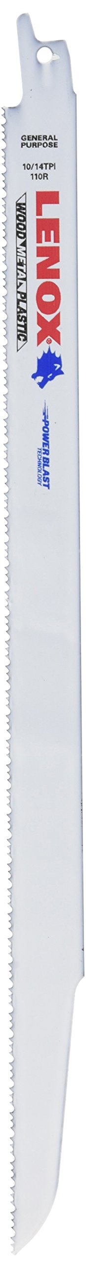 LENOX Bi-Metal Reciprocating Saw Blades 12-Inch 10/14 TPI - 50-Pack with Power Blast Technology for Wood, Metal & Demolition - Ideal for Construction, Renovation & DIY Projects