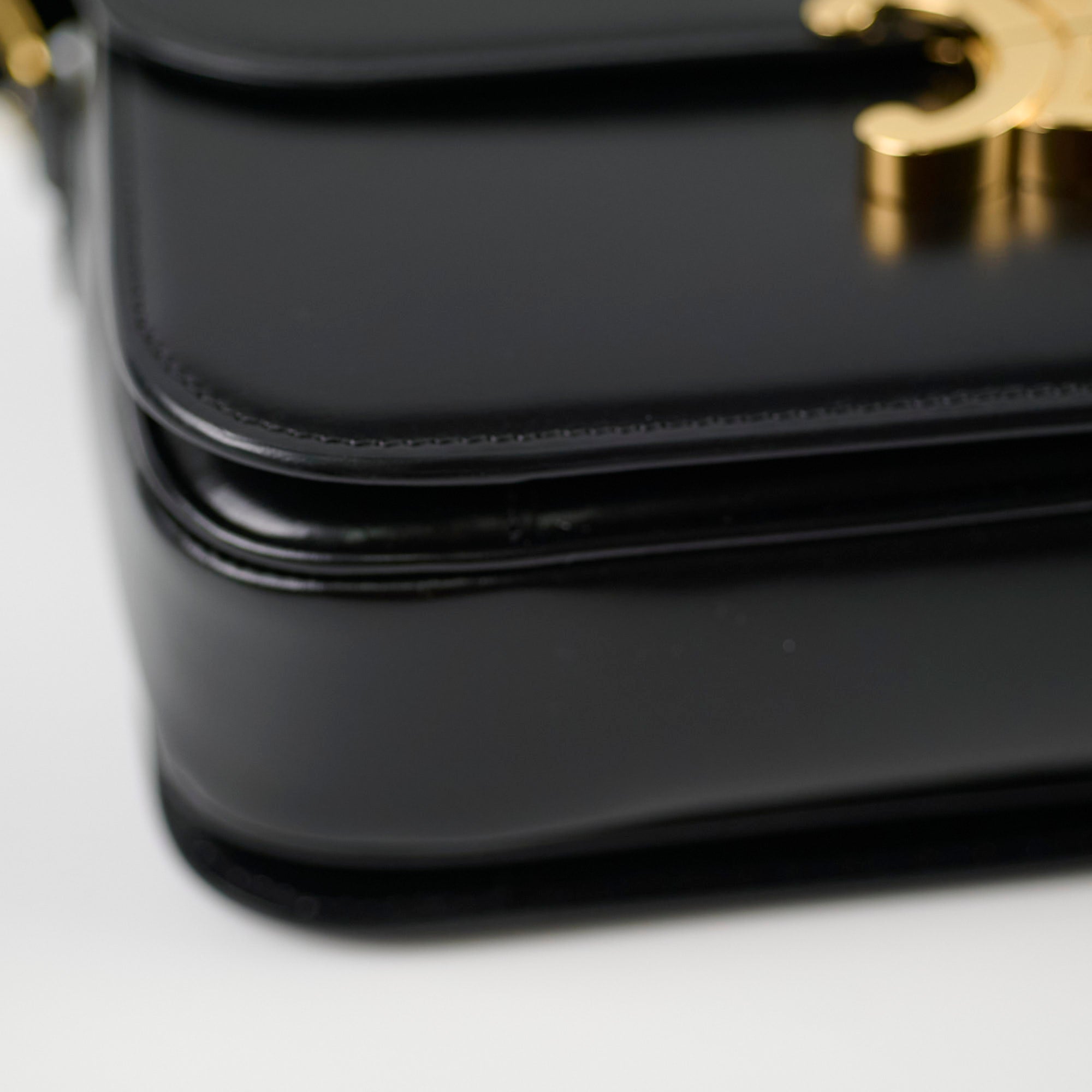 Celine Classique Medium Triomphe Bag Black | Luxury Leather Handbag for Women | Perfect for Work, Evening & Travel