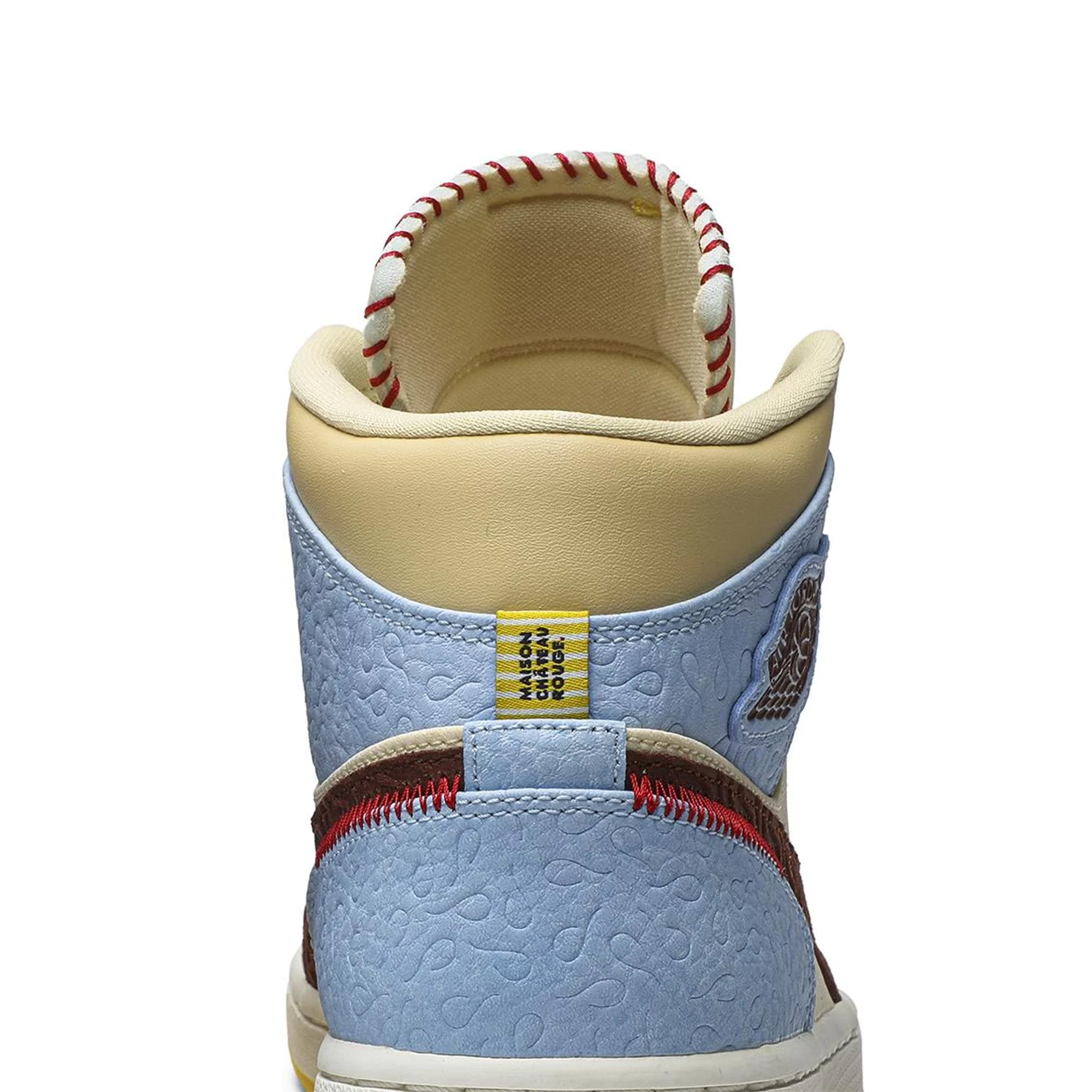 Air Jordan 1 Mid SE 'Fearless Maison Chateau Rouge' Basketball Shoes (2019) - Men's High-Top Sneakers for Streetwear & Casual Fashion