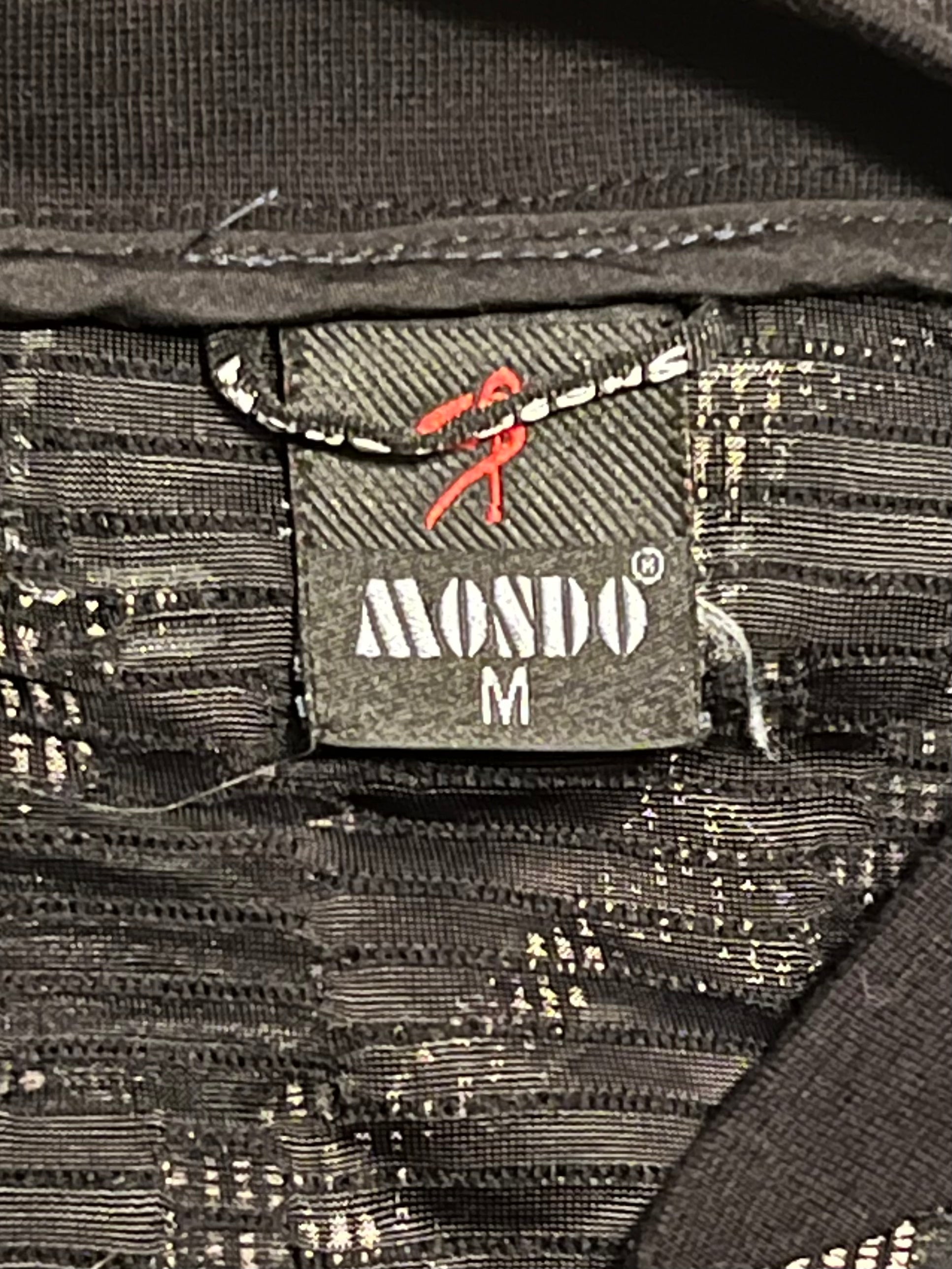 Mondo Men's Black Sheer Mesh Bomber Jacket - Size Medium - Lightweight Breathable Fashion Jacket for Casual Wear, Street Style & Night Out