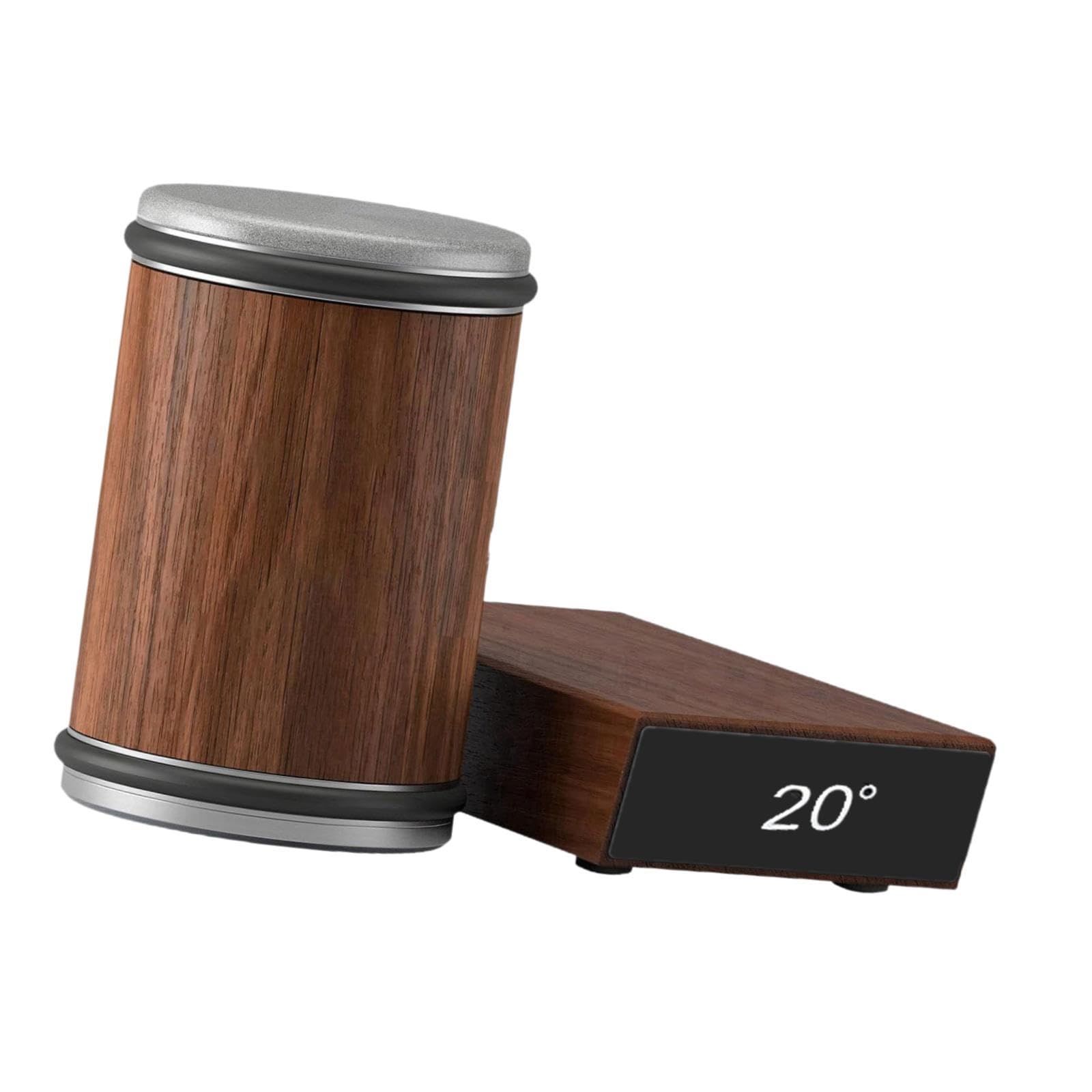 ATORSE Professional Diamond Knife Sharpener - 15 & 20 Degree Angle for Kitchen & Chef Knives - Easy to Use Sharpening Stone for Home & Restaurant Use