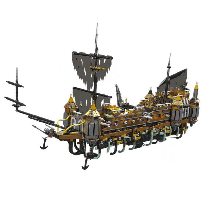 Mould King 13188 Silent Mary Pirate Ship Building Blocks Set - 3000+ Pieces, Collector's Model for Adults & Teens - Perfect for Display, Gift Giving & Pirate-Themed Decor