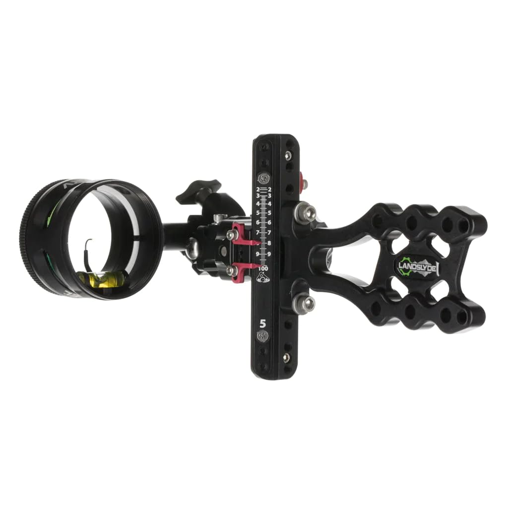 Axcel LANDSLYDE Slider Sight - Non-Dampened Single Pin Bow Sight with .019