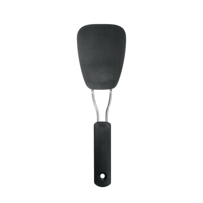 OXO Nylon Flexible Turner Spatula - Heat Resistant Kitchen Utensil for Flipping Pancakes, Eggs & Burgers - Perfect for Non-Stick Pans & Grilling