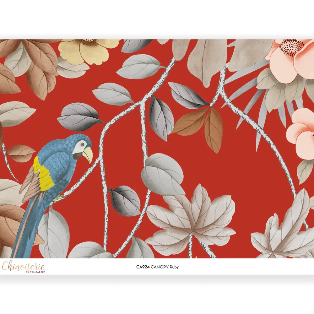 Self-Adhesive Canopy Wall Mural - Easy Peel & Stick Wallpaper for Bedroom, Nursery & Living Room Decor