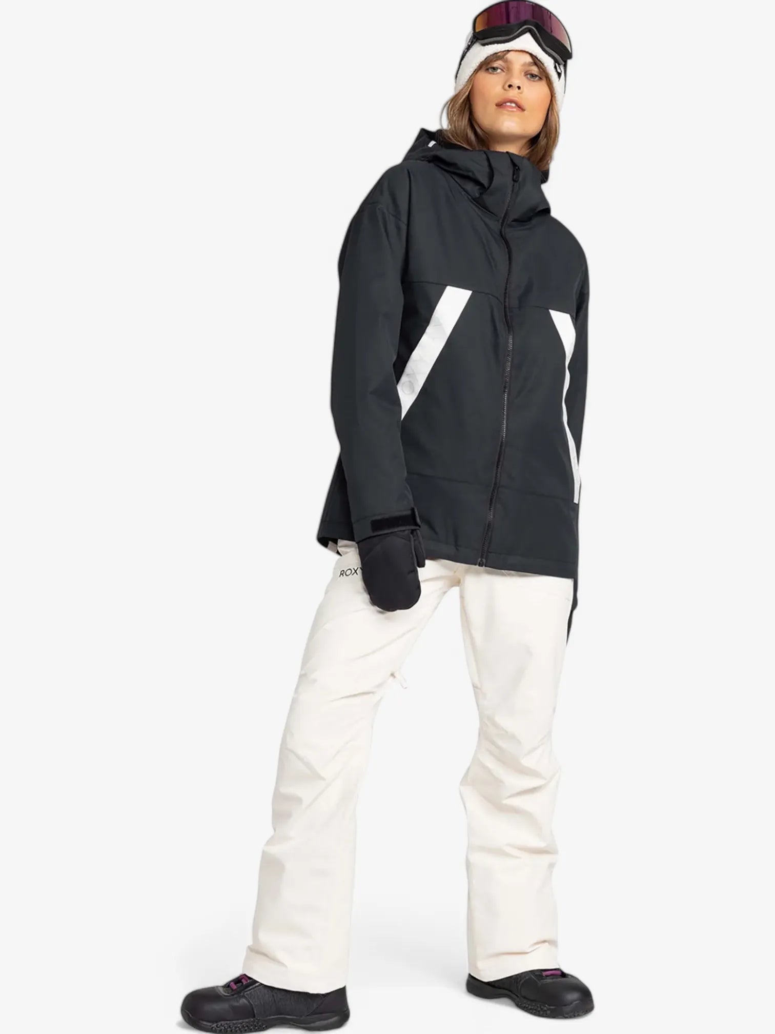 ROXY Women's Slope NP Snow Jacket - Waterproof Winter Coat for Skiing & Snowboarding - Warm Insulated Outerwear for Cold Weather Adventures