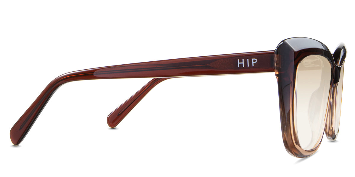 LESA Women's Prescription Tinted Glasses - Stylish & UV Protection for Reading, Driving & Outdoor Activities