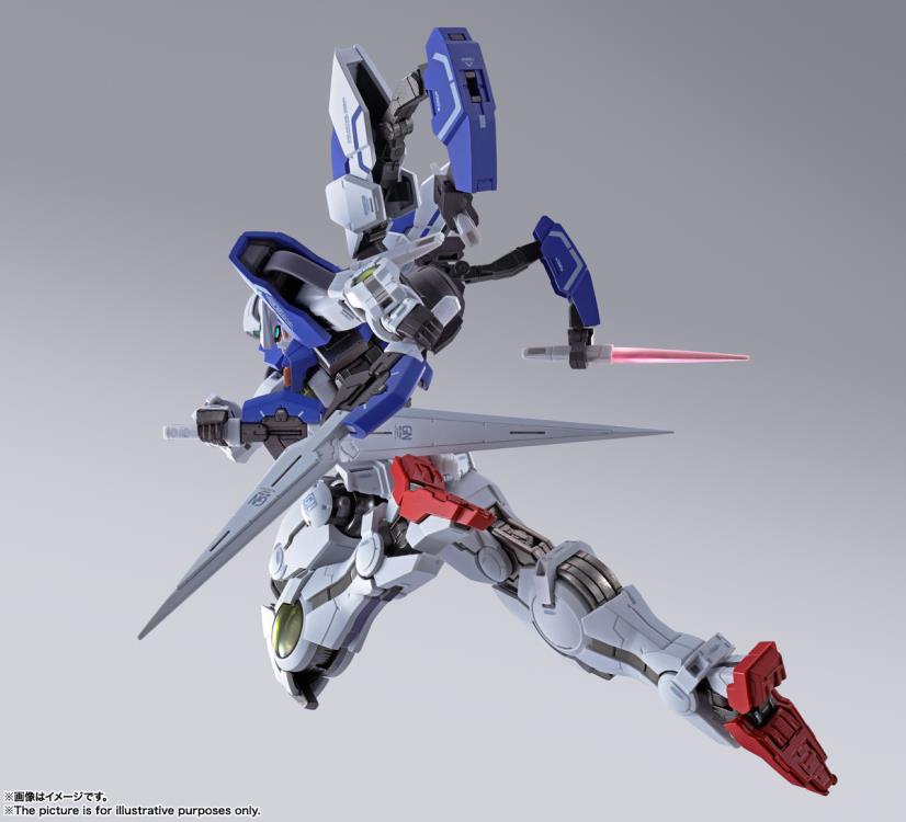 Bandai Metal Build Gundam 00 Gundam Exia Devise Action Figure - Premium Collectible Model Kit for Anime Fans | Perfect for Display, Gundam Collections & Anime Decor