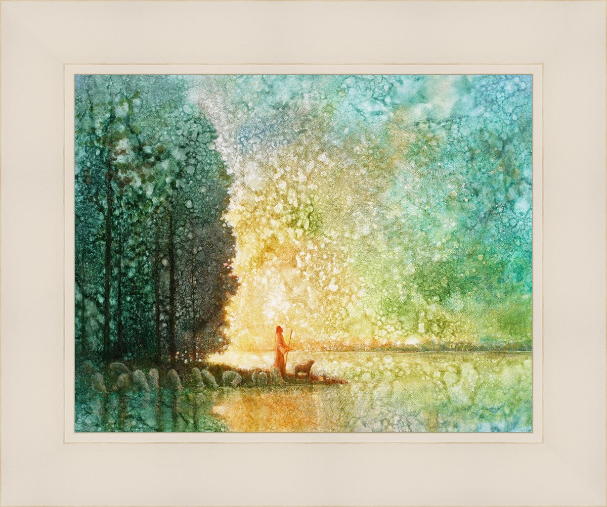 Beside Quiet Waters - Premium Home Decor for Relaxing Spaces | Perfect for Living Rooms, Bedrooms & Meditation Areas