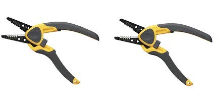 Ideal Industries Kinetic Reflex T-Stripper - Wire Stripping Tool for 10-18 AWG Solid & 12-20 AWG Stranded Wires (2-Pack) - Perfect for Electricians, DIY Projects & Home Electrical Repairs