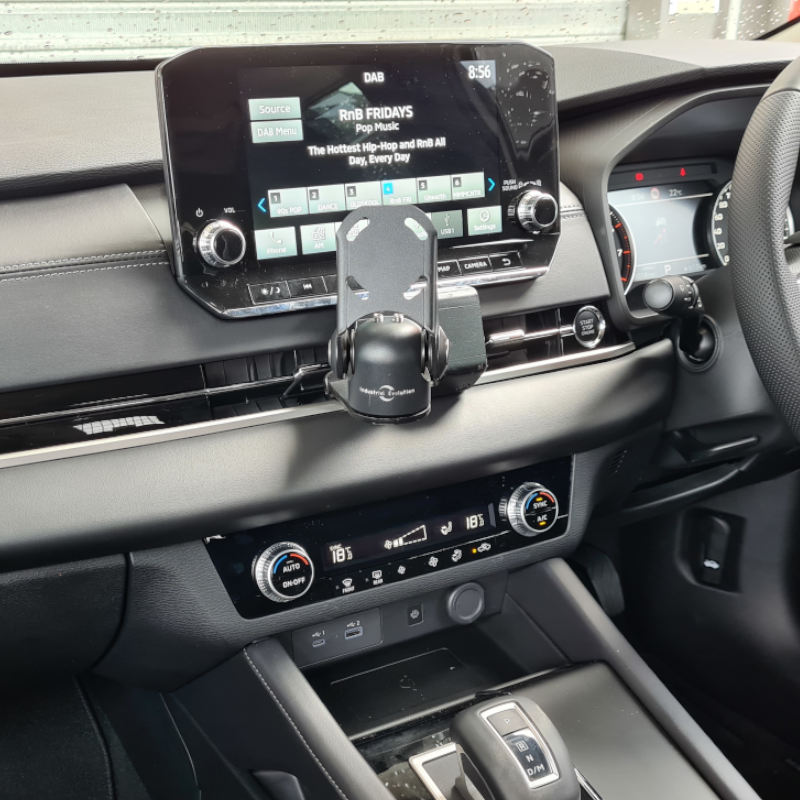 Industrial Evolution InDash Mount for Mitsubishi Outlander (2022+) - Universal Car Phone Holder for Safe Driving & GPS Navigation - Perfect for Road Trips, Commuting & Hands-Free Calling