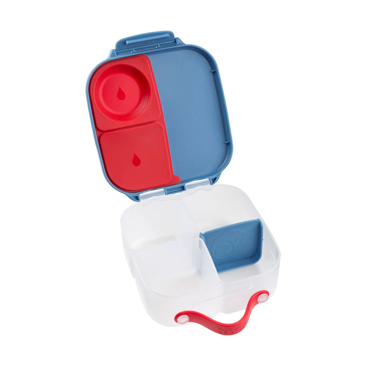 b.box MINI Lunch Box for Kids - Insulated, Leak-Proof & BPA-Free | Perfect for School, Picnics & Travel | Blue Blaze Design