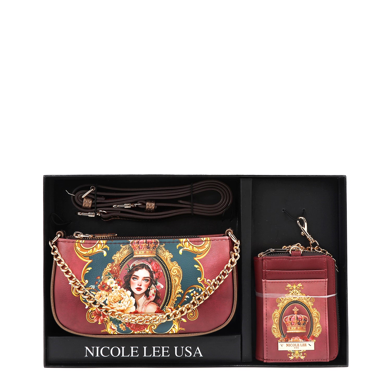 2 Piece Gift Set - Crossbody Bag & Matching Wallet for Women | Perfect for Travel, Shopping, and Everyday Use
