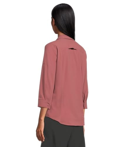 Women's Expedition Pro 3/4 Sleeve Hiking Shirt - Moisture Wicking Quick Dry Outdoor Top for Trekking & Camping