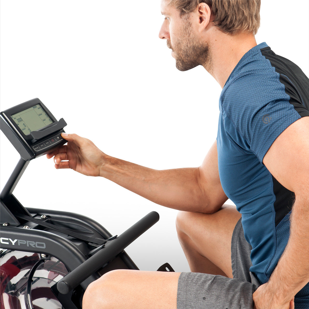 Marcy NS 6023RW Indoor Water Rowing Machine for Home Gym - Full Body Workout Equipment for Cardio & Strength Training - Perfect for Small Spaces & Low-Impact Exercise