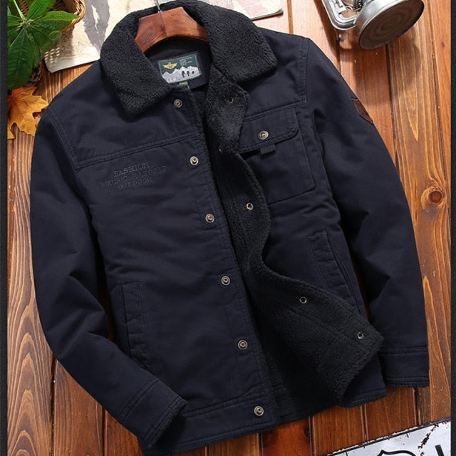 Antonios Lorenzo Men's Cotton Jacket - Lightweight Casual Blazer for Spring & Fall | Perfect for Office, Travel & Outdoor Activities