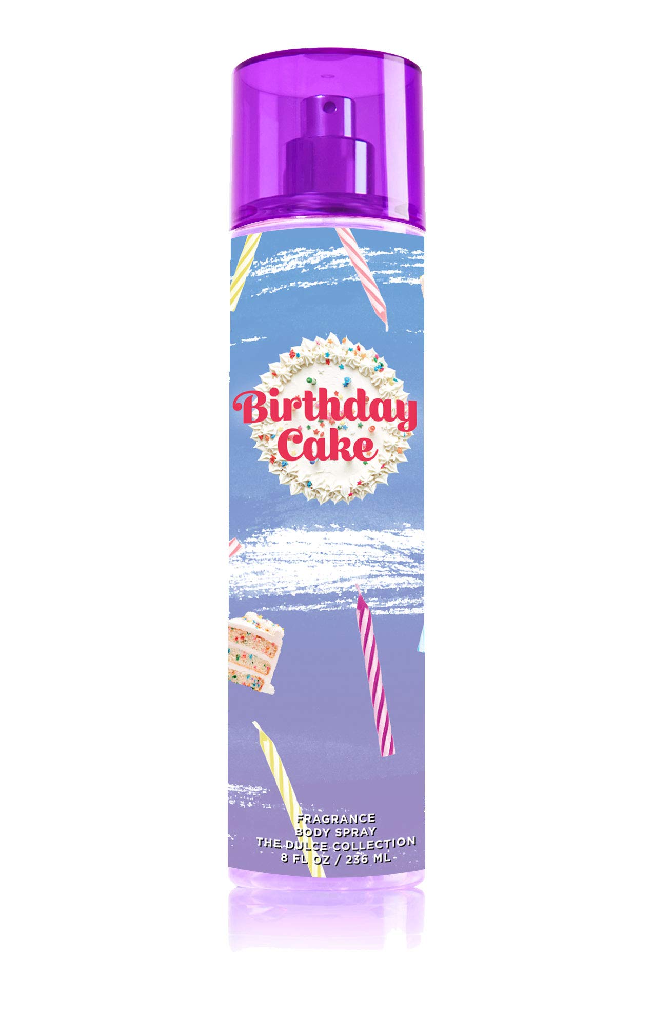 Birthday Cake Scented Body Spray for Women - 8 Fl Oz | Long-Lasting Fragrance for Daily Use & Special Occasions
